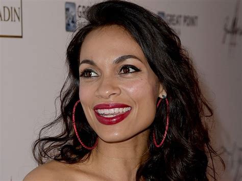 rosario dawson tits|Rosario Dawson goes topless for 40th birthday